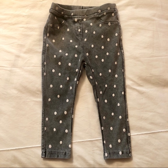 baby girl black jeggings